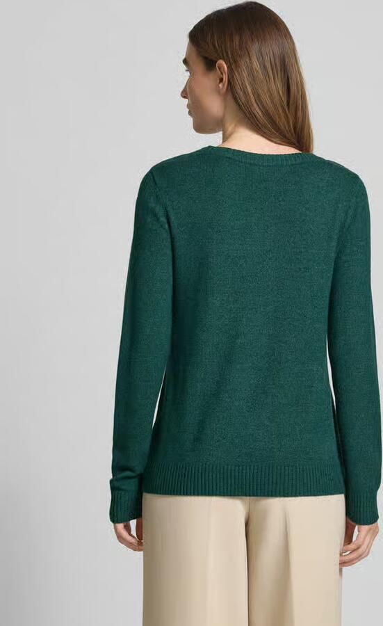 Vila Gebreide pullover met ronde hals model 'Viril' - Foto 3