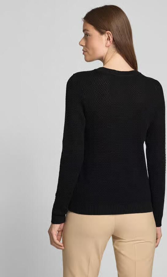 Vila Gebreide pullover met structuurmotief model 'Vidalo O-Neck' - Foto 3