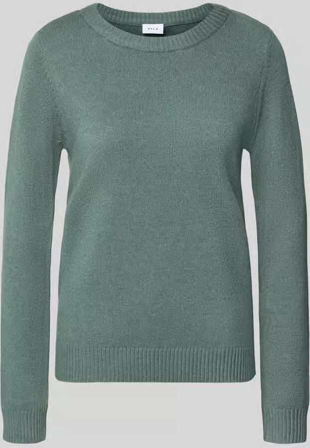 Vila Gebreide pullover van viscosemix