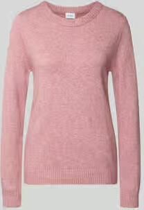 Vila Gebreide pullover van viscosemix