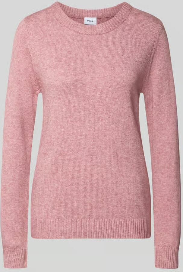 Vila Gebreide pullover van viscosemix