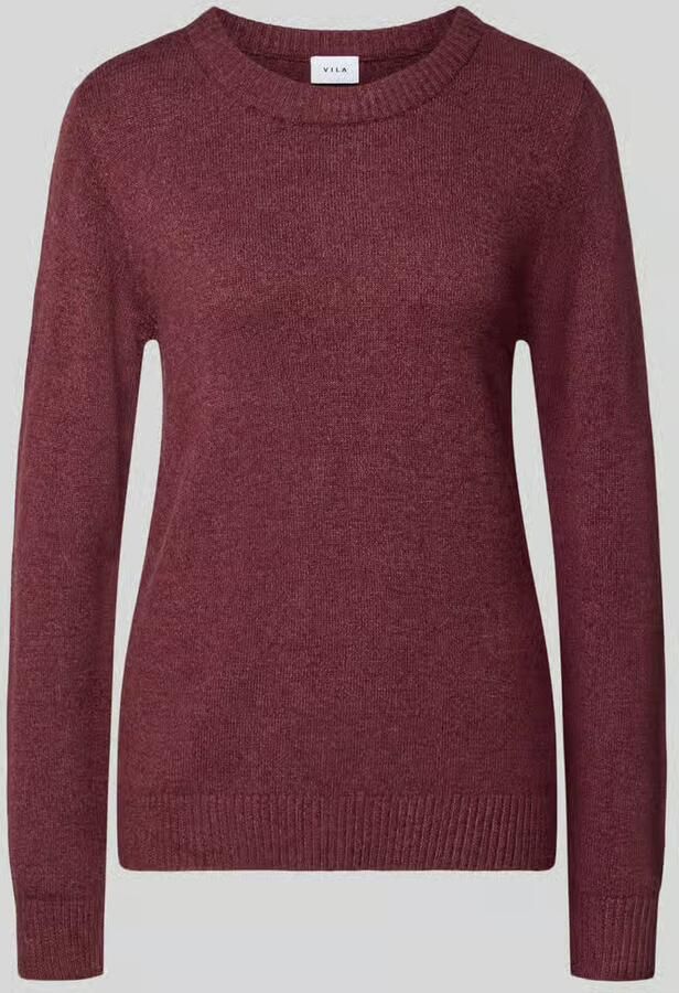 Vila Gebreide pullover van viscosemix