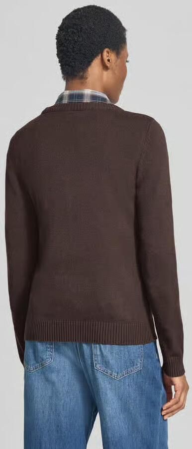 Vila Trui Noos Ril O-Neck L S Coffee Bean - Foto 4