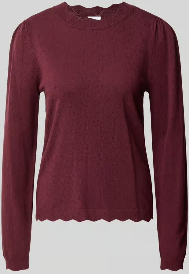 Vila Gebreide pullover van viscosemix model 'femi'