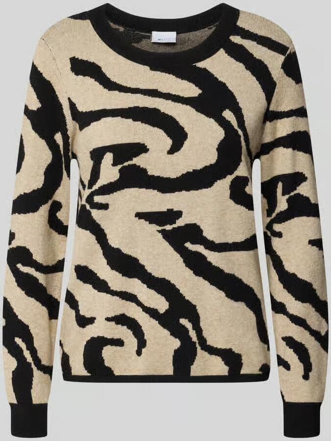 Vila Gebreide pullover van viscosemix model 'TIF'