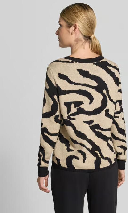 Vila Gebreide pullover van viscosemix model 'TIF' - Foto 3