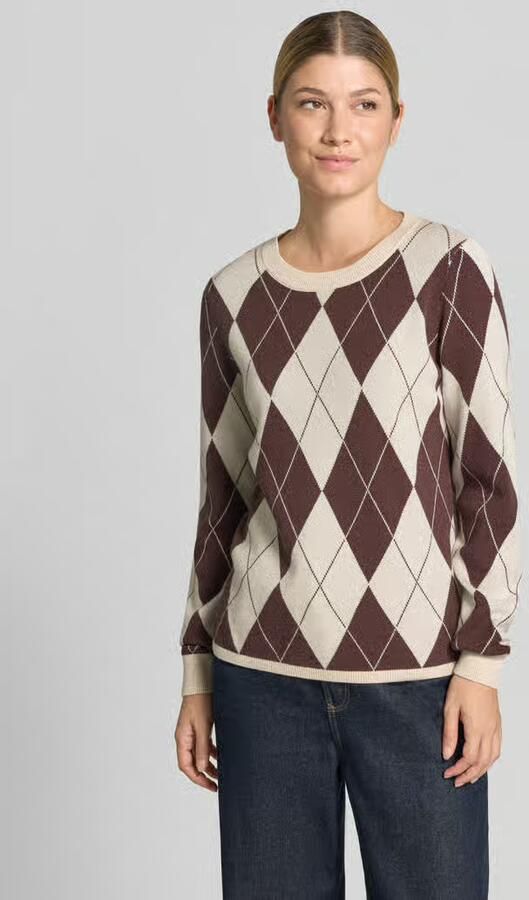 Vila Gebreide pullover van viscosemix model 'TIF' - Foto 3