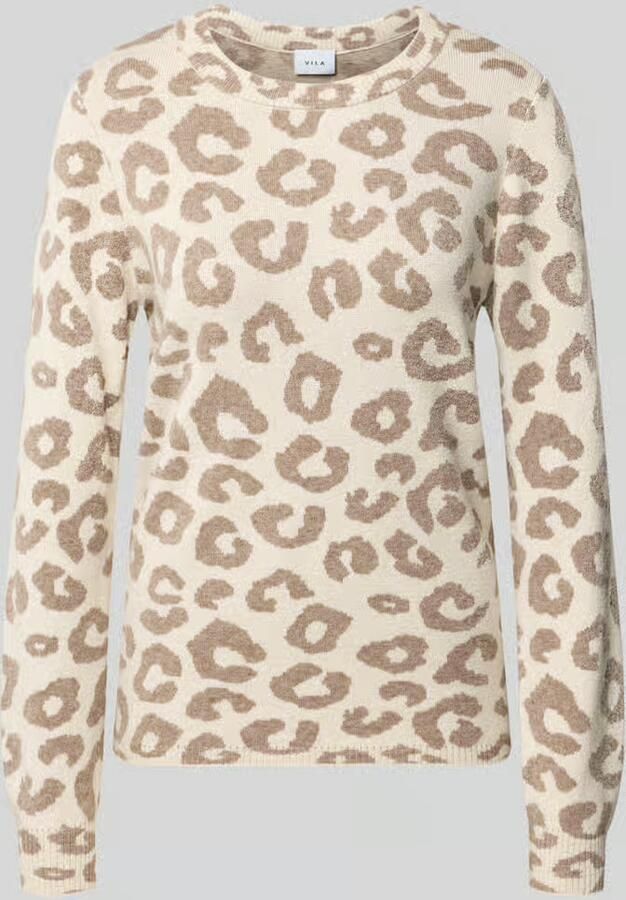 Vila Gebreide pullover van viscosemix model 'TIF'