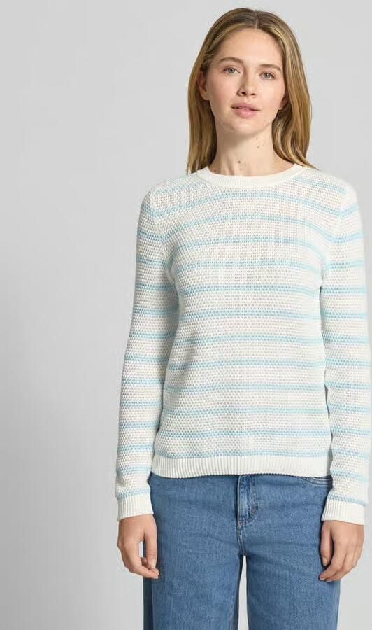 Vila Gebreide pullover met ronde hals model 'DALO' - Foto 4
