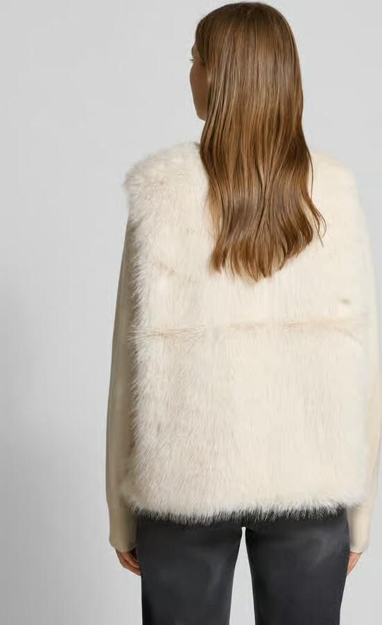 Vila Gilet van imitatiebont model 'REMY'