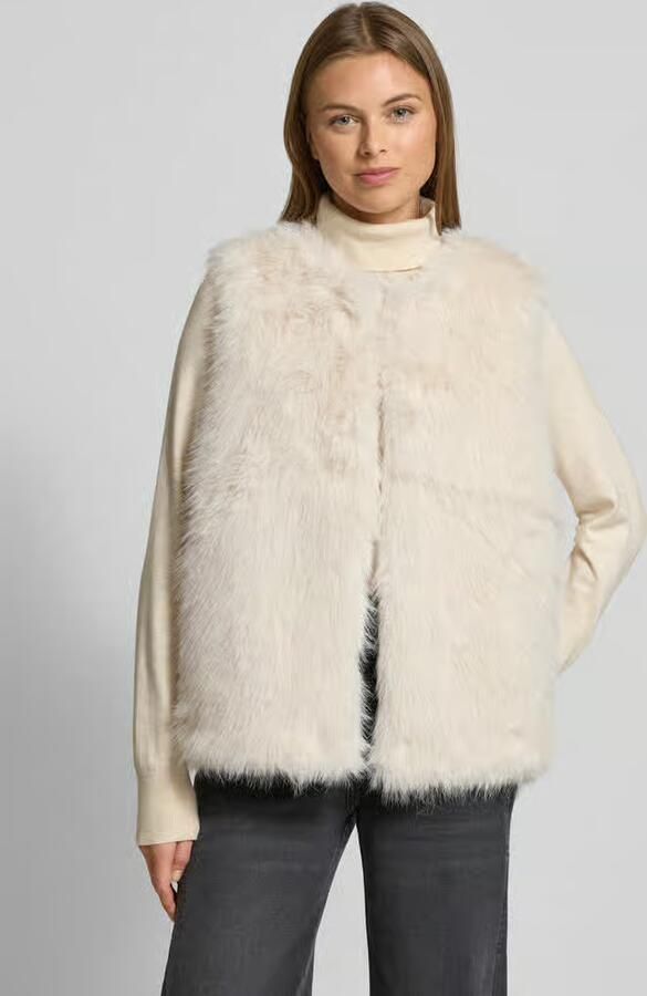 Vila Gilet van imitatiebont model 'REMY' - Foto 2