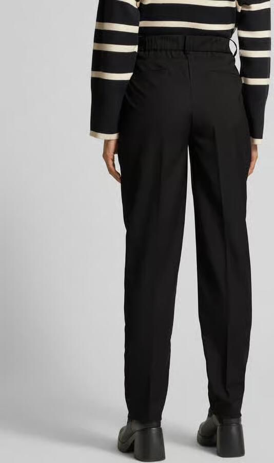 Vila High waist broek met bandplooien model 'RILEY LANYA'