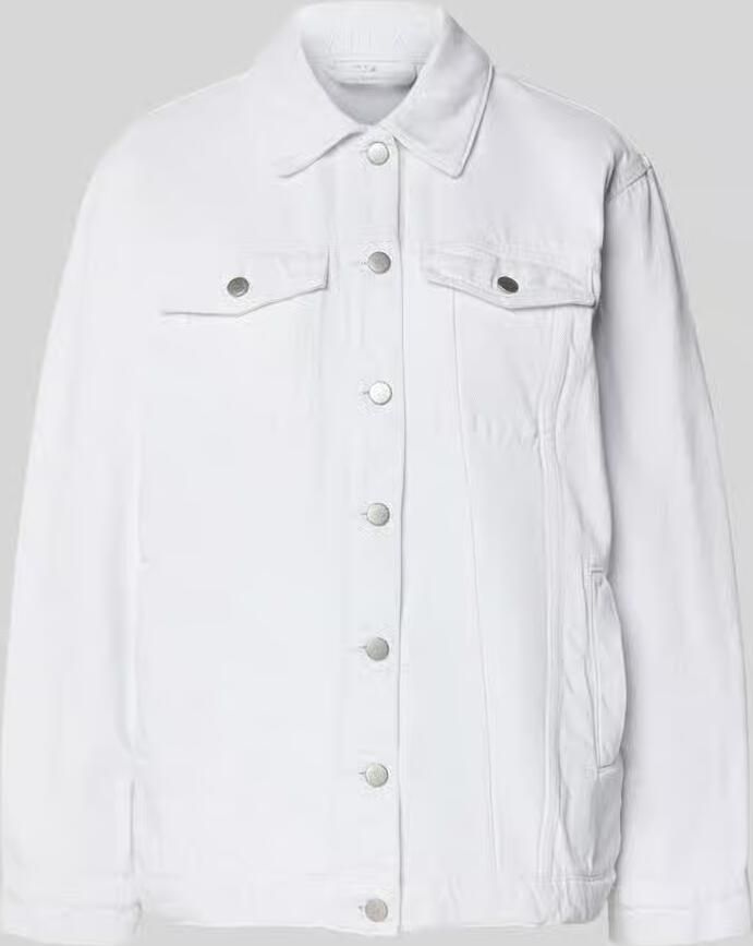 Vila Jeansjack met borstzakken model 'MEY' - Foto 2