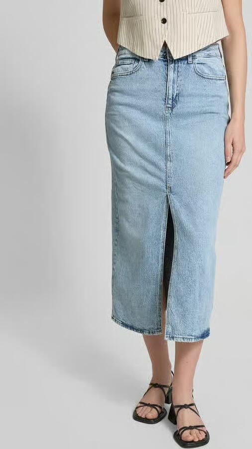 Vila Jeans rok VIJAF HW MIDI DENIM SKIRT-NOOS - Foto 12