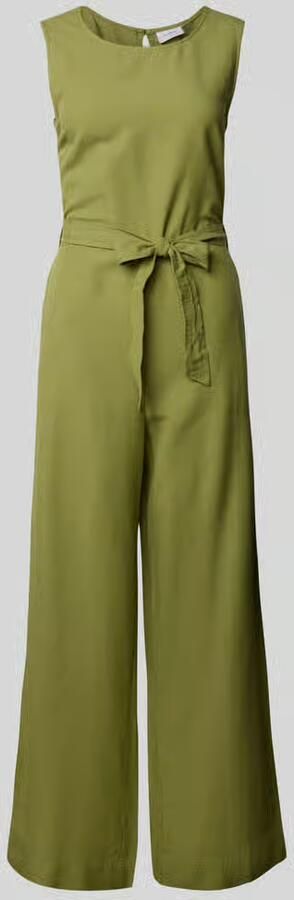 Vila Jumpsuit met druppelvormig rugdecolleté aan de achterkant