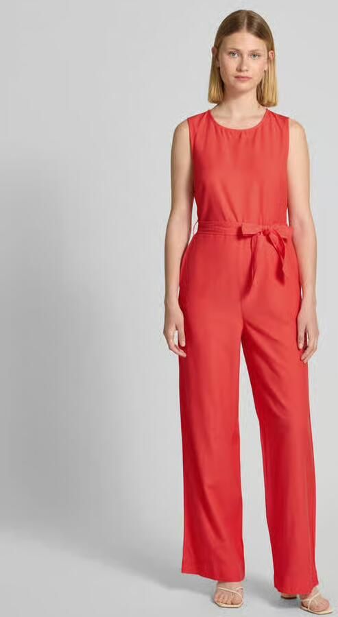 Vila Jumpsuit met druppelvormig rugdecolleté aan de achterkant - Foto 2