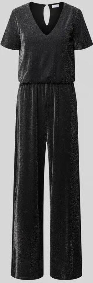 Vila jumpsuit met v-hals model 'ELEINAS'