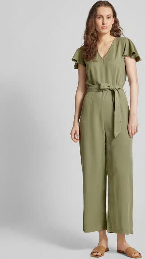 Vila Jumpsuit met V-hals model 'LISTI' - Foto 3
