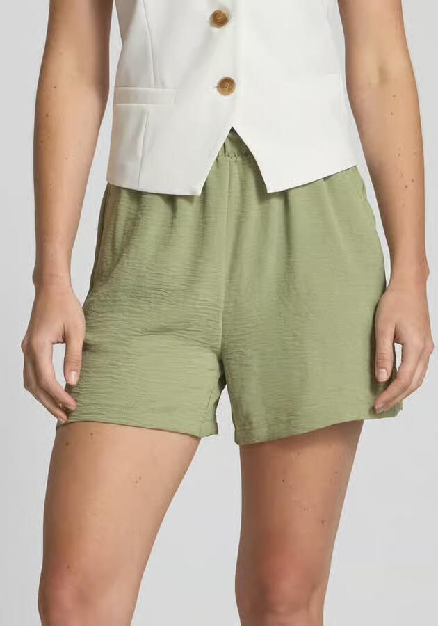 Vila Korte broek met elastische band model 'JOSA'