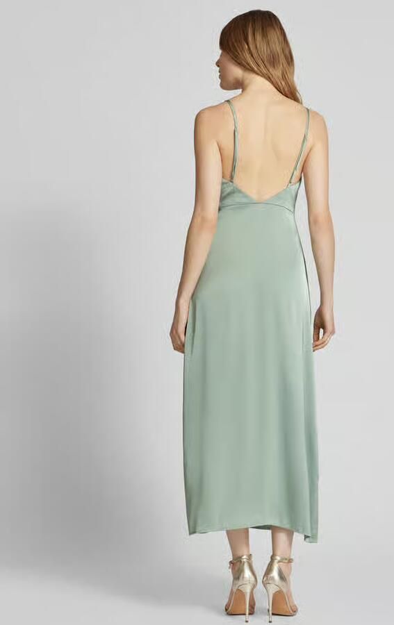 Vila regular fit midi-jurk met rugdecolleté model 'Ravenna' - Foto 7
