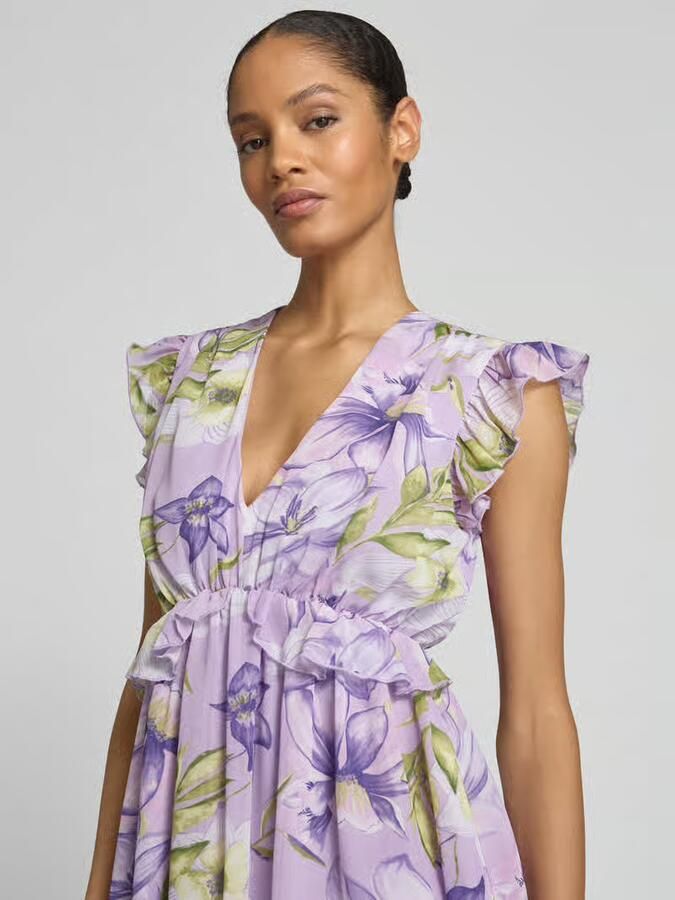 Vila Maxi-jurk met dubbele-laagjeslook model 'ALICE' - Foto 2