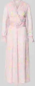 Vila maxi-jurk met riem en ruches model 'EMMA'