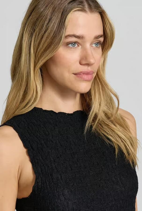 Vila maxi-jurk met ronde hals model 'FALL'