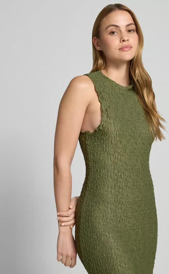 Vila maxi-jurk met ronde hals model 'FALL'