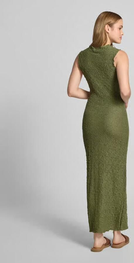 Vila maxi-jurk met ronde hals model 'FALL' - Foto 2