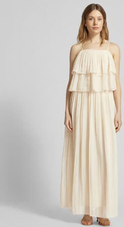 Vila Maxi-jurk met volants model 'CHIFFON' - Foto 2