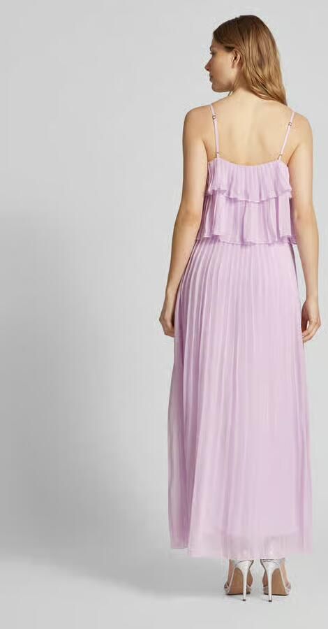 Vila Maxi-jurk met volants model 'CHIFFON'