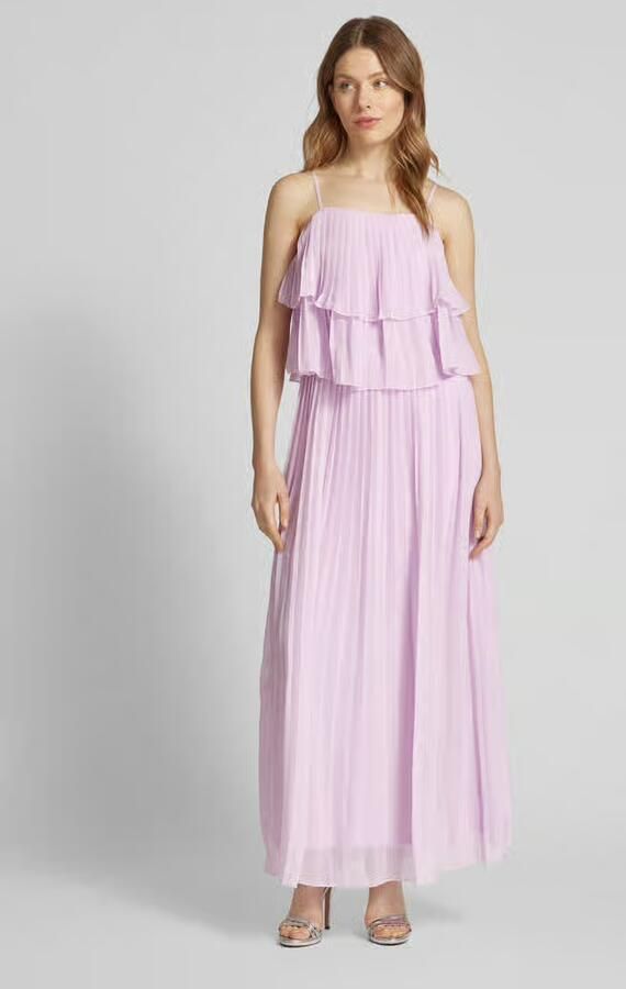 Vila Maxi-jurk met volants model 'CHIFFON' - Foto 2
