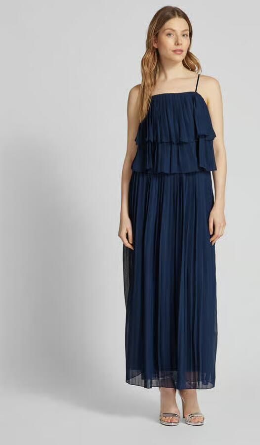 Vila Jurk met bandjes VICHIFFON SINGLET PLEATS DRESS NOOS - Foto 7