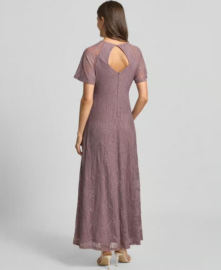 Vila Maxi-jurk van kant met ronde hals