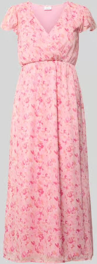 Vila midi-jurk in all-over look model 'EMMA' - Foto 2