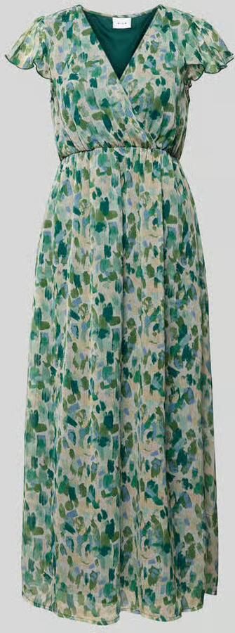 Vila midi-jurk in all-over look model 'EMMA' - Foto 2