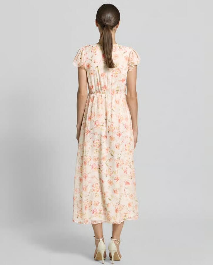 Vila midi-jurk in all-over look model 'EMMA' - Foto 2