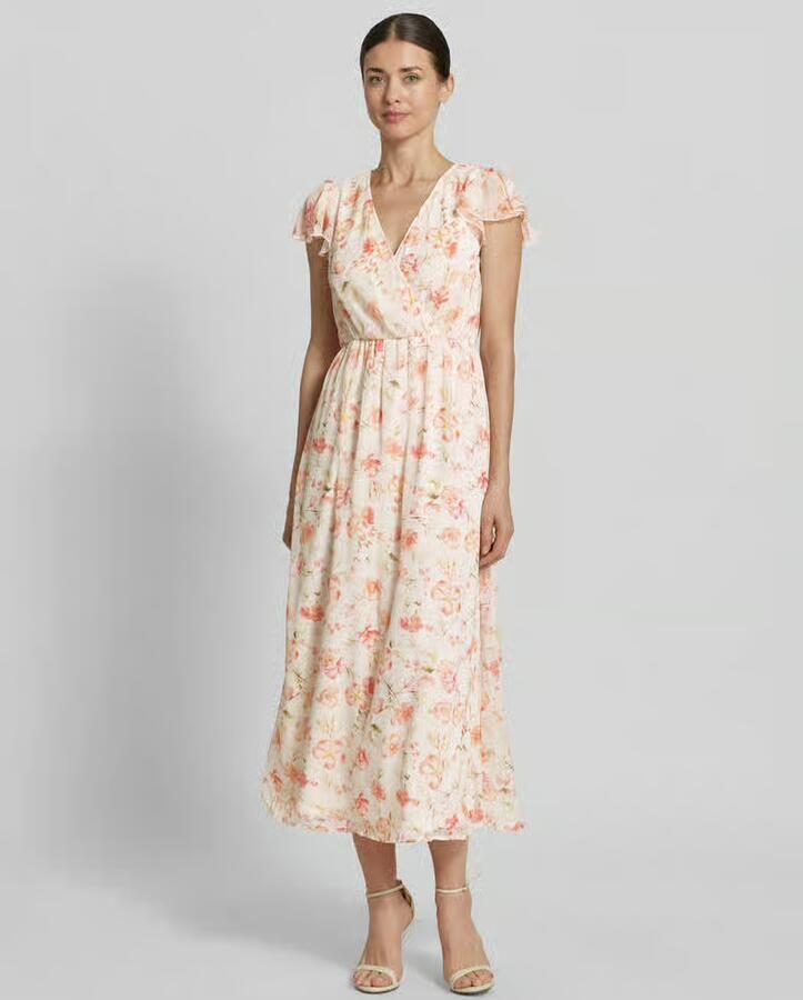 Vila midi-jurk in all-over look model 'EMMA' - Foto 3