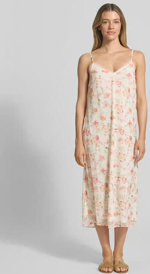 Vila midi-jurk in all-over look model 'EMMA' - Foto 3