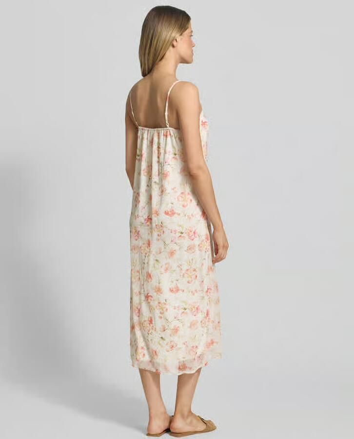 Vila midi-jurk in all-over look model 'EMMA'