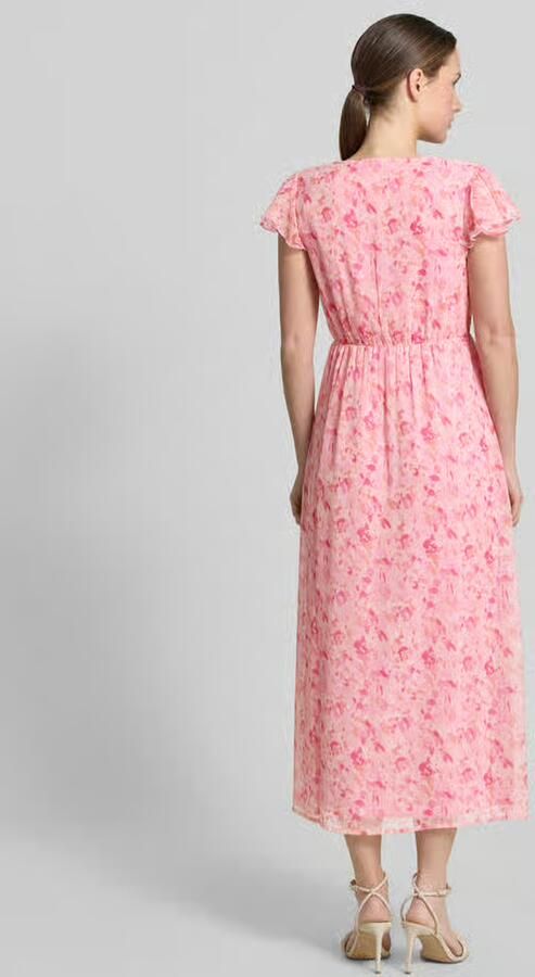 Vila midi-jurk in all-over look model 'EMMA' - Foto 3