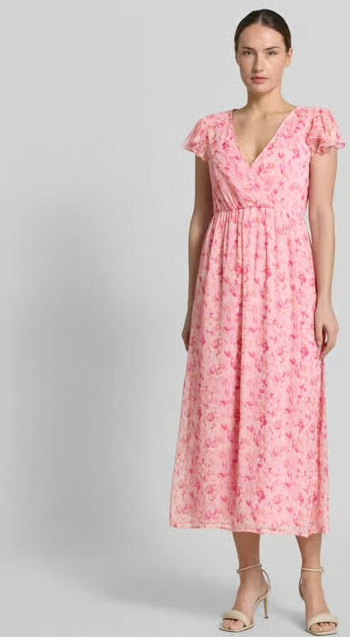 Vila midi-jurk in all-over look model 'EMMA' - Foto 2