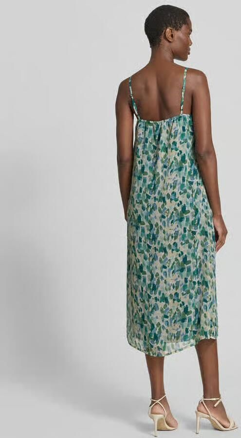 Vila midi-jurk in all-over look model 'EMMA' - Foto 3