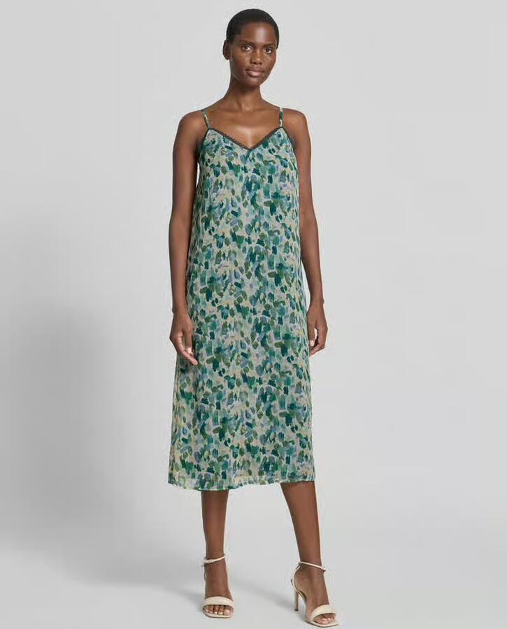 Vila midi-jurk in all-over look model 'EMMA' - Foto 2