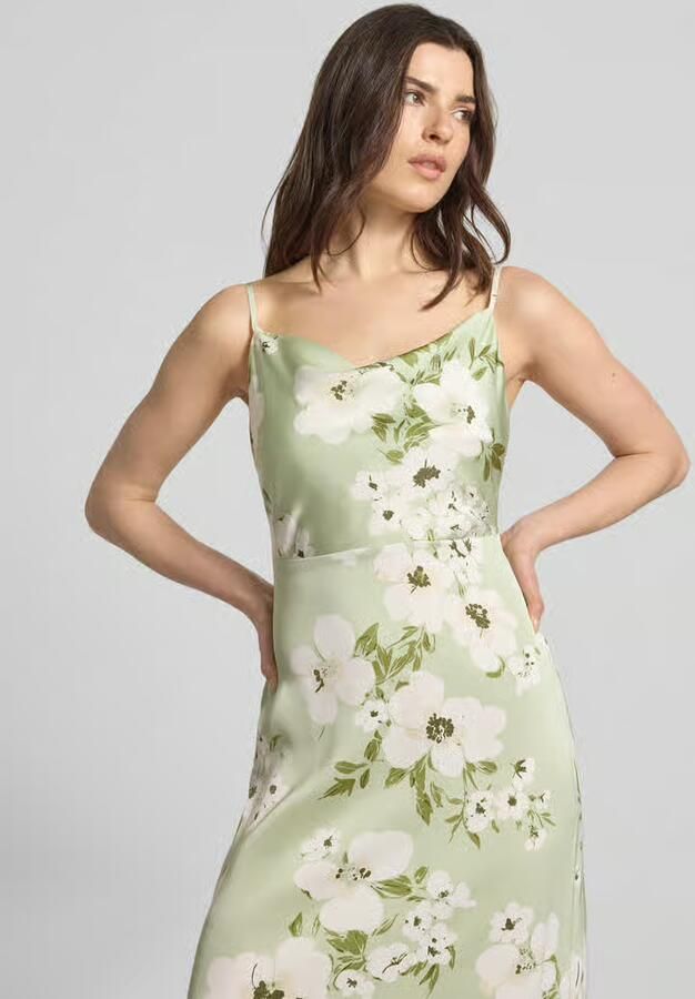 Vila midi-jurk in all-over look model 'RAVENNA'