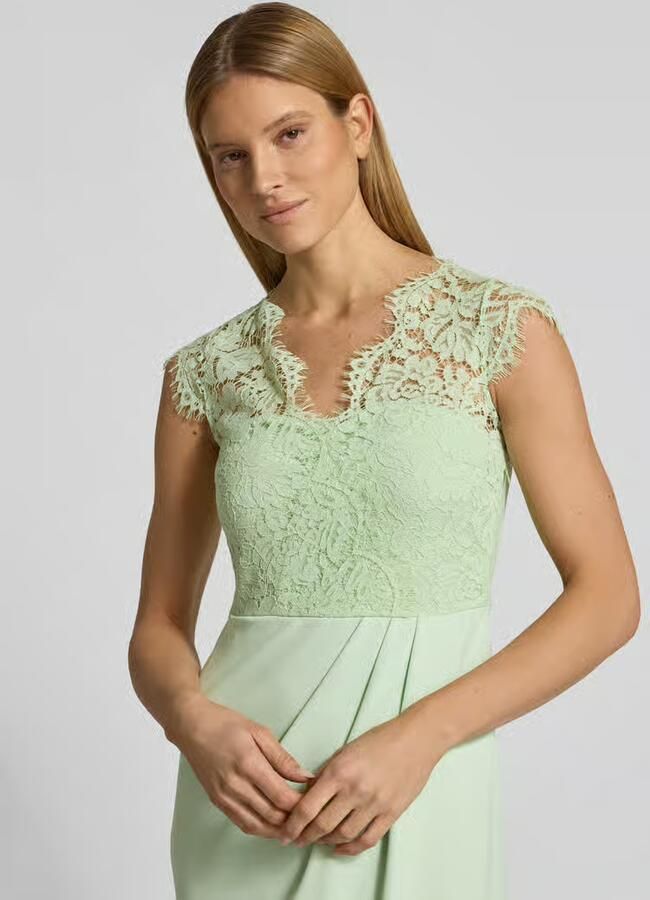 Vila Midi-jurk met kant Model 'CLARA'