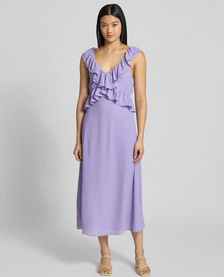 Vila Midi-jurk met volants model 'ELKE' - Foto 2