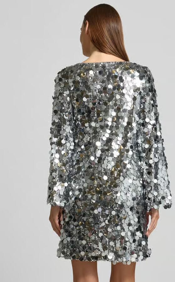 Vila Mini-jurk met pailletten model 'CHAYA'