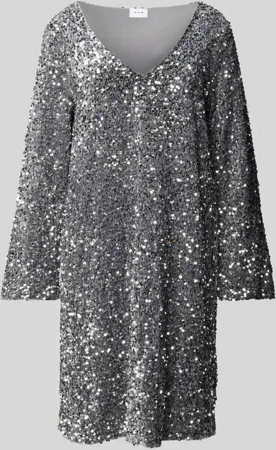 Vila Mini-jurk met pailletten model 'FAITH' - Foto 2