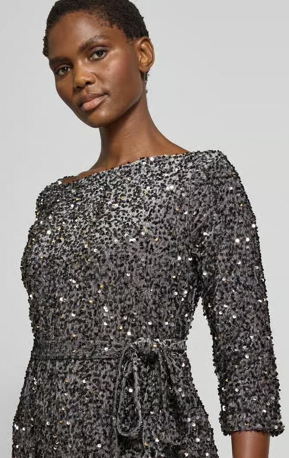 Vila Mini-jurk met pailletten model 'FAITH' - Foto 2